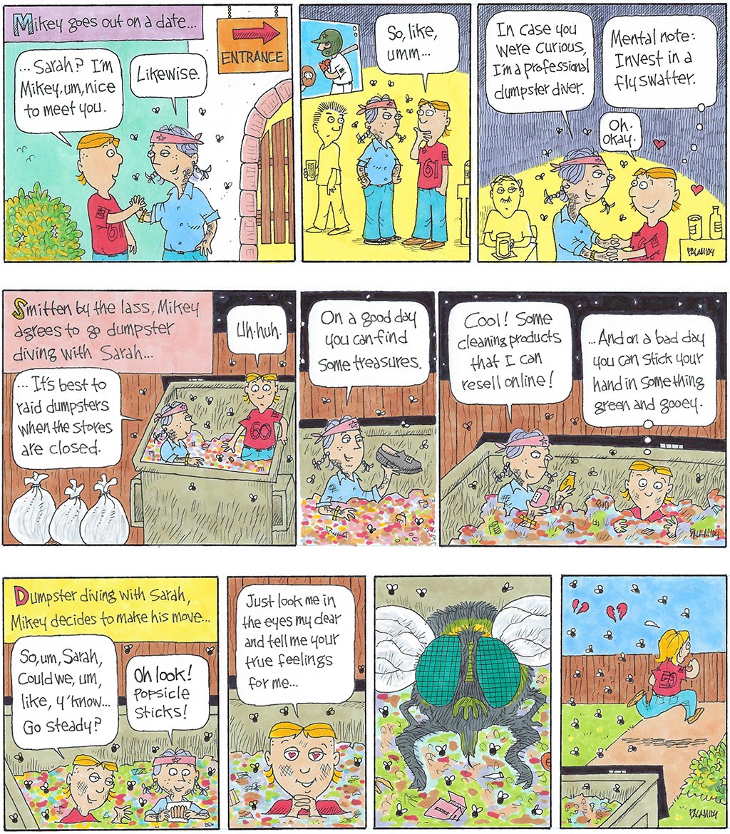 Mikey's Turn Cartoon - Comic Strip - 05/17/24