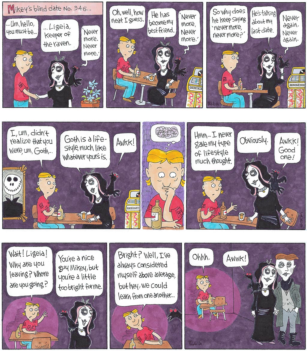 Mikey's Turn Cartoon - Comic Strip - 08/07/24