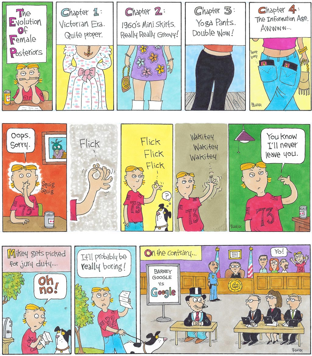 Mikey's Turn Cartoon - Comic Strip - 11/14/24