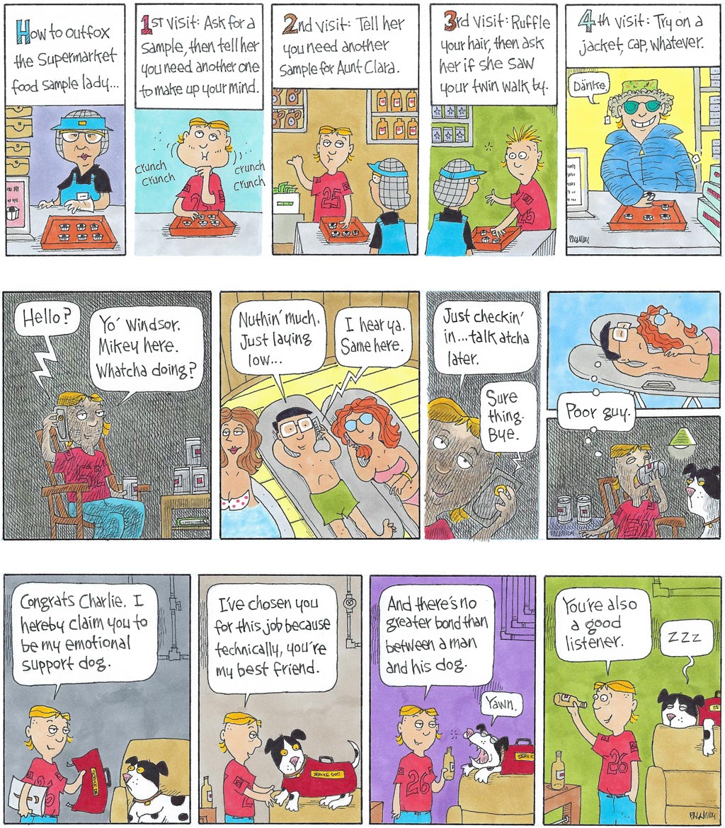 Mikey's Turn Cartoon - Comic Strip - 12/12/24