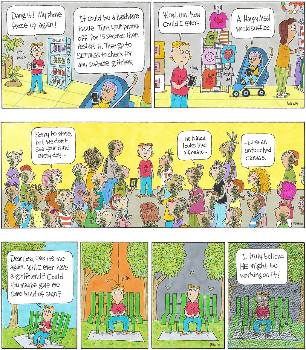 Mikey's Turn Cartoon - Comic Strip - 06/11/25