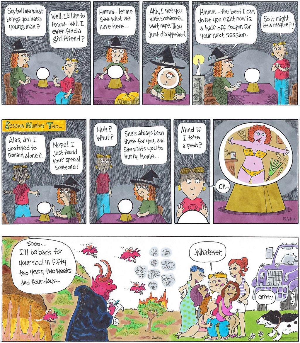 Mikey's Turn Comic Strip