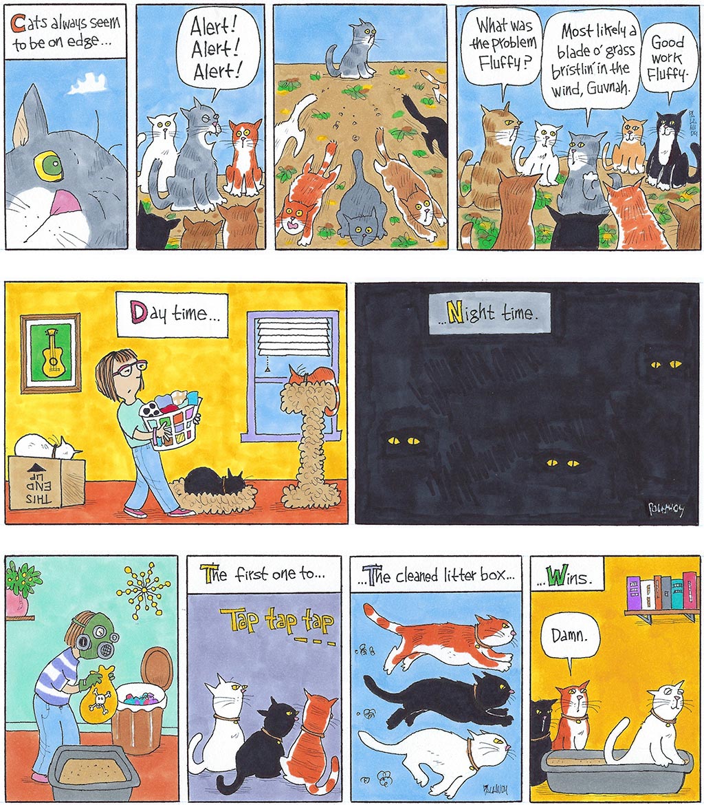 The Pride Cat Cartoons