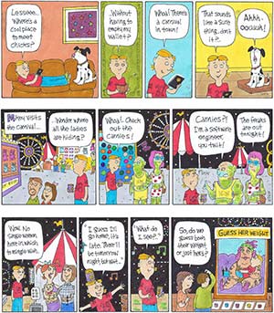 Mikey's Turn Cartoons - Comic Strip - 03/16/23