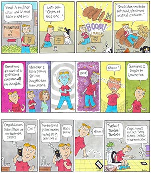 Mikey's Turn Cartoons - Comic Strip - 5/09/24