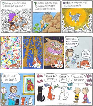 The Pride Cat Cartoons - Comic Strip - 01/07/22